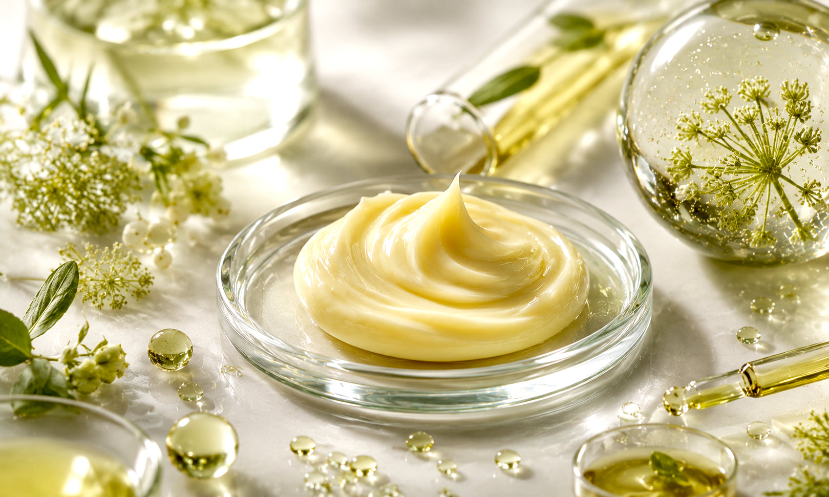Gentle eye cream for thin and dry-looking under-eye skin