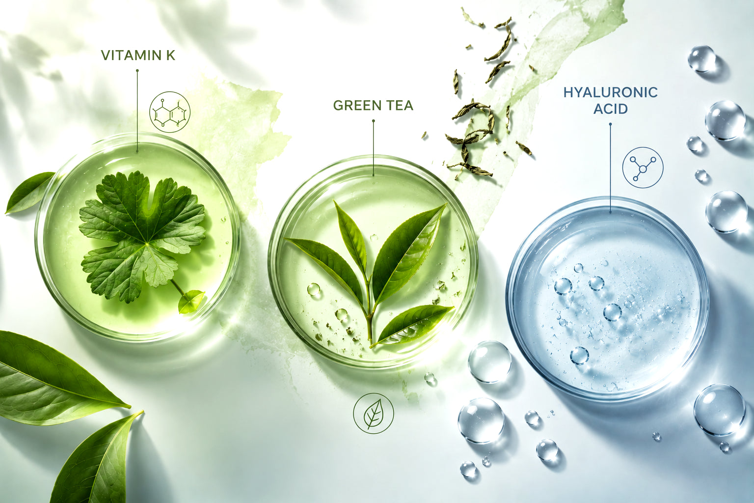 Skincare ingredients matched to different causes of dark circles