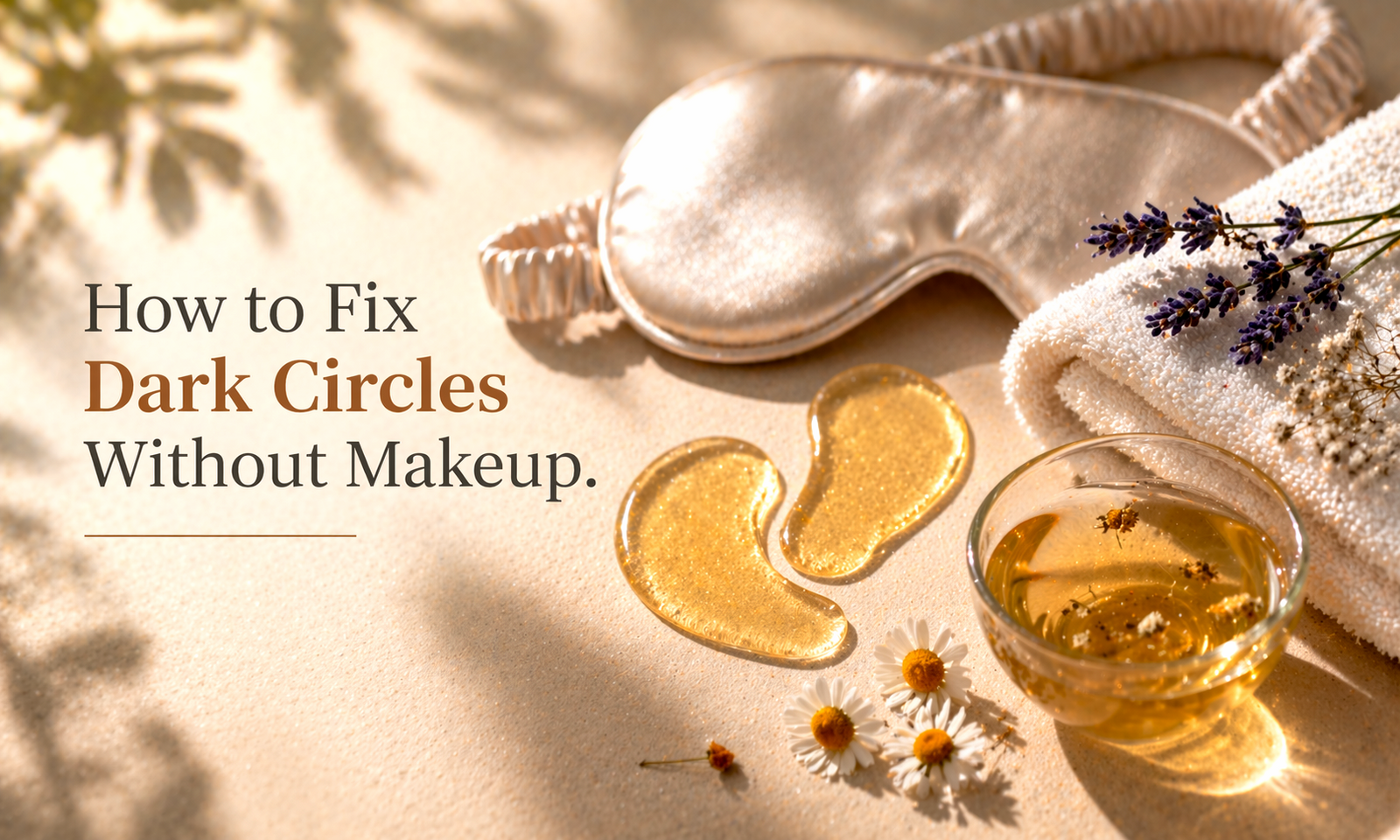 How to Fix Dark Circles Without Makeup (Real Solutions)
